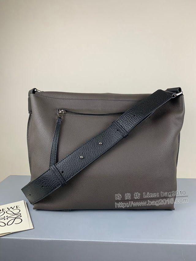 LOEWE包包 羅意威小號Military Messenger信差包 羅意威男士斜挎郵差包 36034  tcl1064